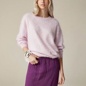 Cashmere relaxed crewneck sweater